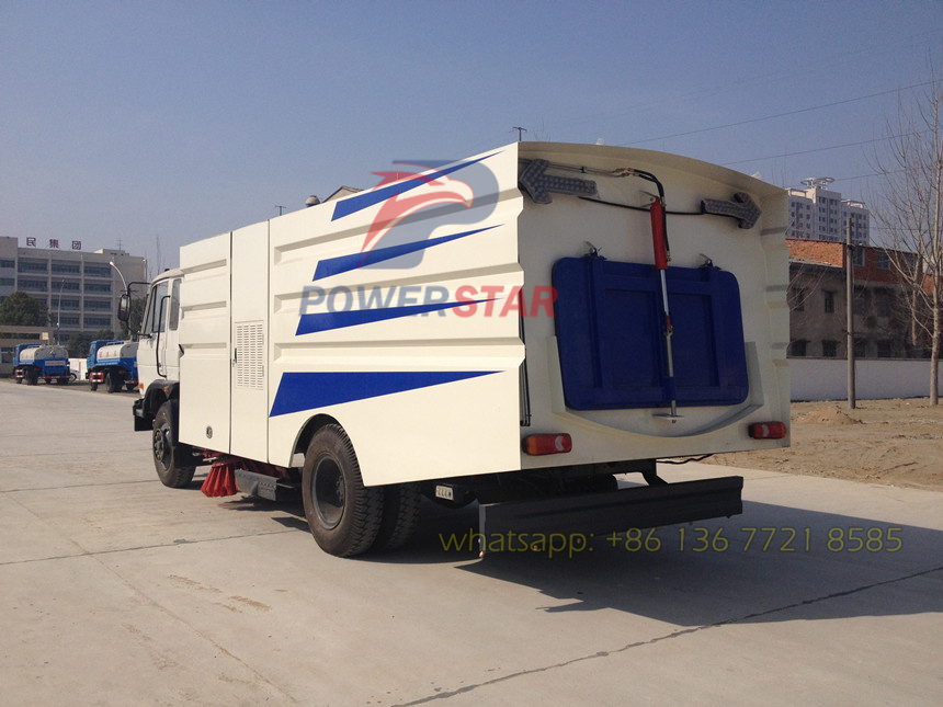 road sweeper washer truck Dongfeng