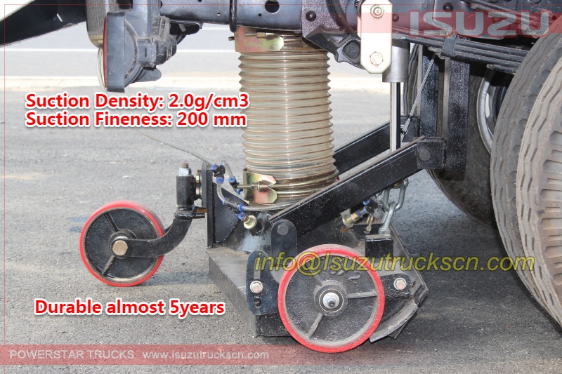 sweeper truck spare parts suction port