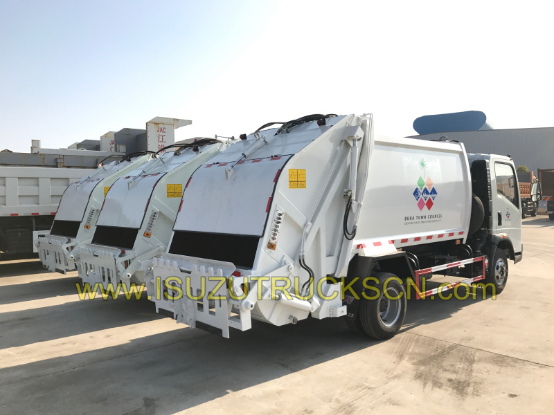 Refuse Compactor vehicle HOWO Waste compactor truck