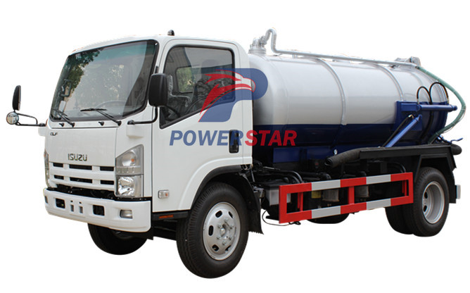 image for Sewer septic vacuum trucks Isuzu (8,000 Liters)