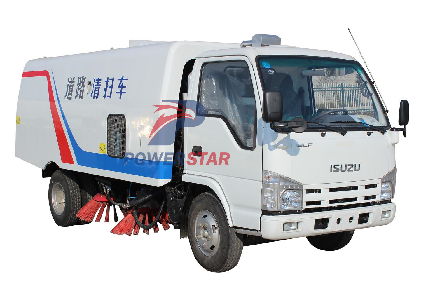 Japan Vacuum Road Street Sweeper Truck Isuzu 4m3