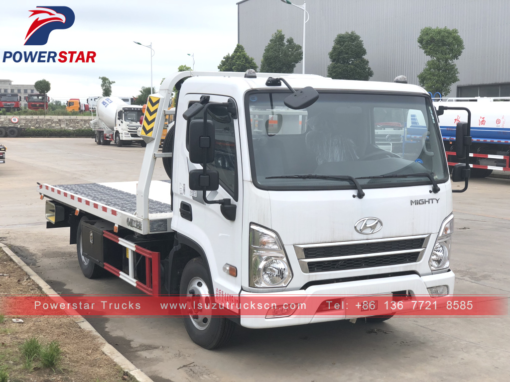 Hyundai Emergency Recovery Towing flatbed Truck for sale