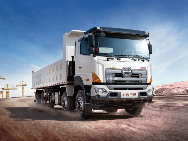  Construction Heavy duty Hino tipper trucks for sale