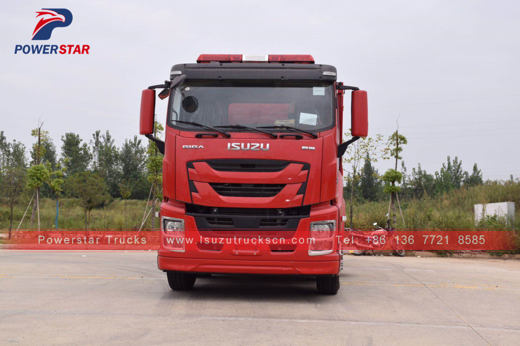 Brand new Customer made ISUZU GIGA Water/foam/dry powder Fire Engine Trucks for sale