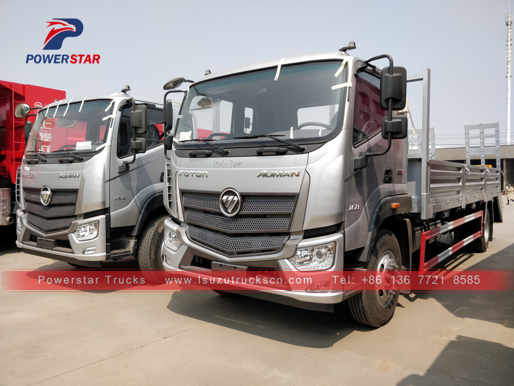 Ethiopia flatbed wrecker tow truck wrecker winch FOTON wrecker for sale