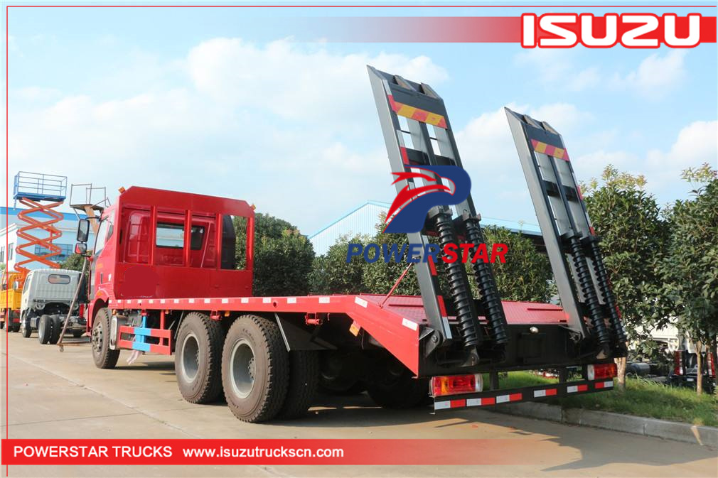  ISUZU GIGA Self Loader/Excavator Carrier/Flat bed Cargo Truck for sale