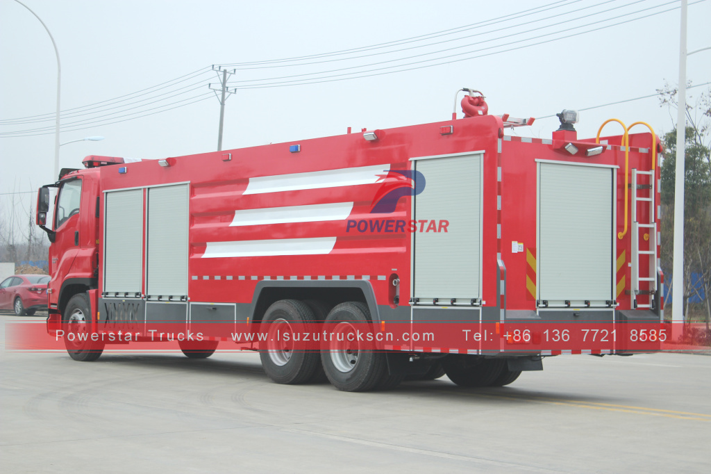rand nouveau camion de lutte contre l'incendie de mousse d'eau de camion de pompiers de GIGA à vendre
