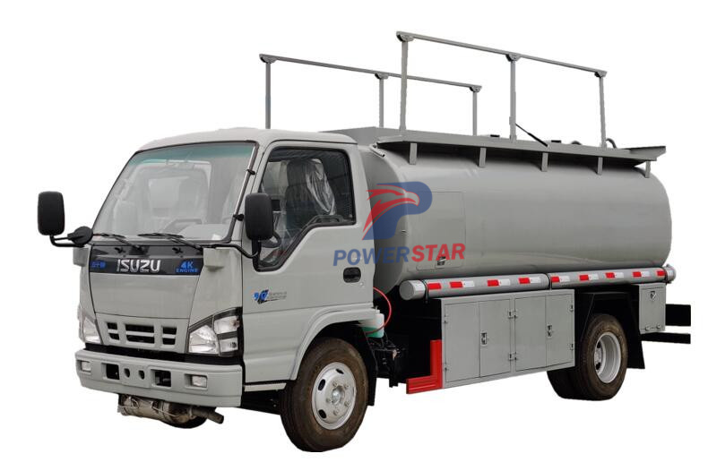Camions-citernes de livraison de carburant diesel Isuzu essence