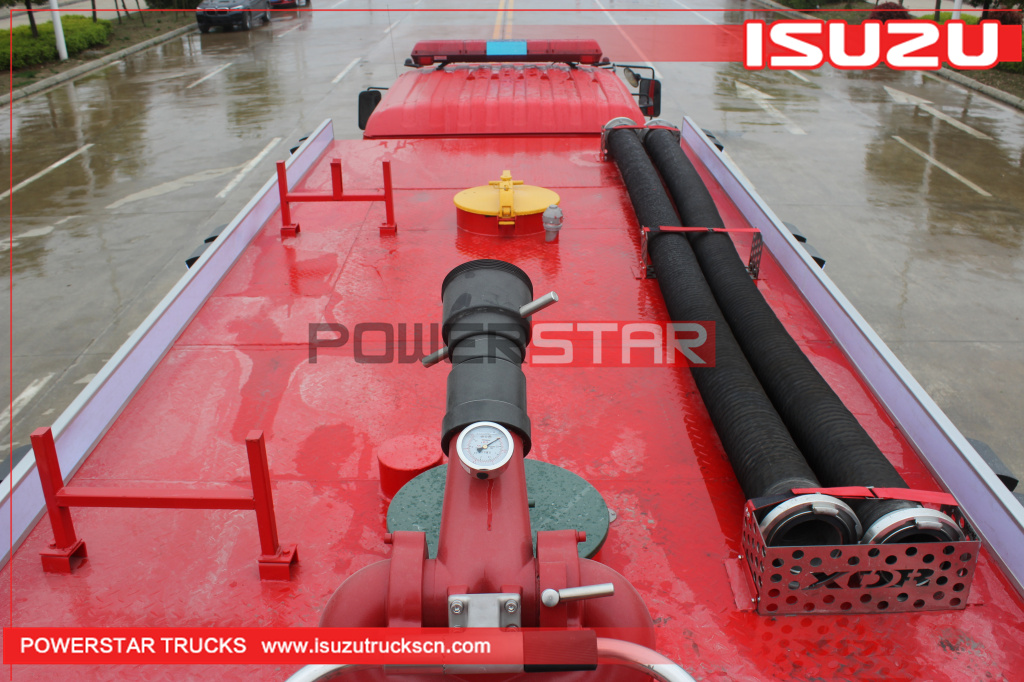 Tout nouveau véhicule de lutte contre l'incendie de camion de pompiers de combinaison de mousse d'eau d'ISUZU FVZ 2021 à vendre