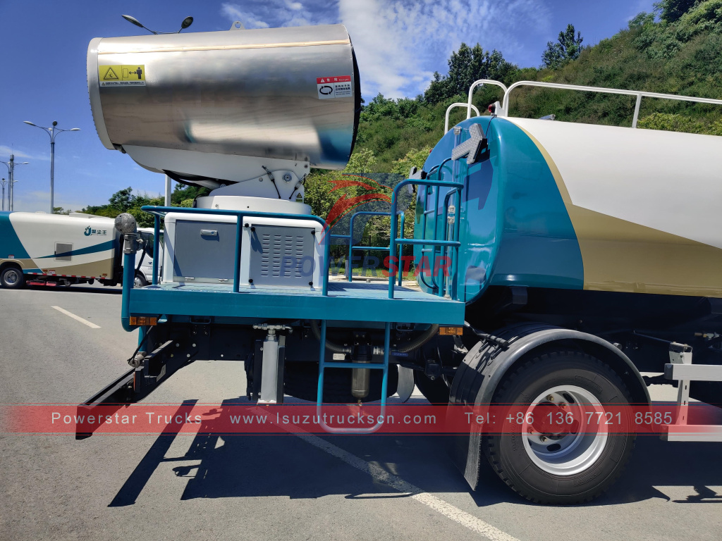 ISUZU FTR Camion pulvérisateur de pesticides à eau pour camion de suppression de poussière de 15 tonnes