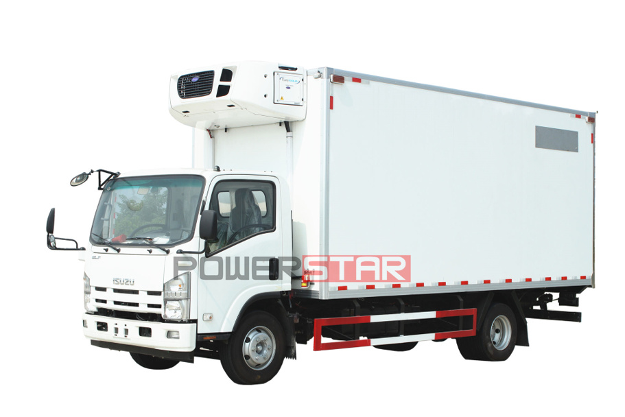 Chili ISUZU NPR transporteur congélateur camion unités de réfrigération pour camions frigorifiques à vendre