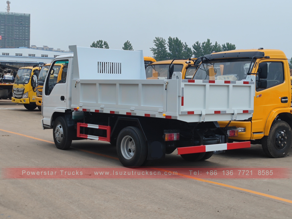 ISUZU ELF/100P 4x2 6 wheeler Lorry Sand Garbage Dump Tipper Trucks