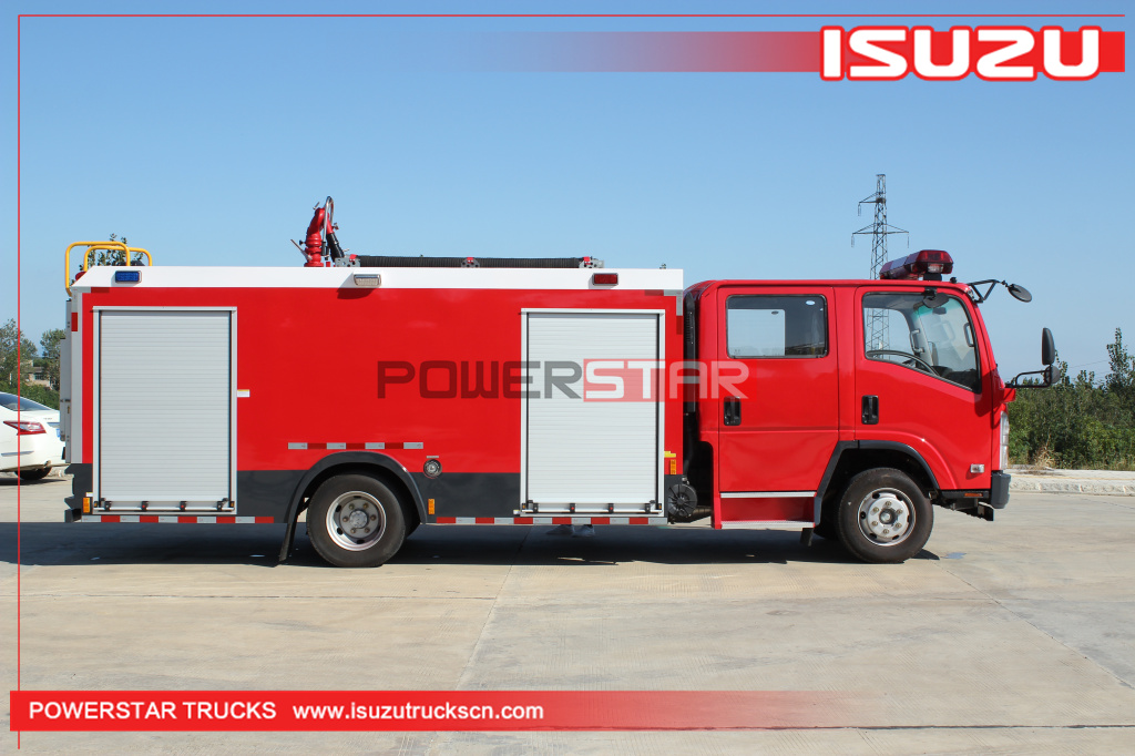 Brand new 2021 ISUZU ELF/700P Water Bowser Fire Truck Pump fire Vehicle 