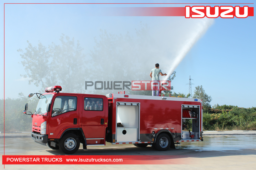 Brand new 2021 ISUZU ELF/700P Water Bowser Fire Truck Pump fire Vehicle 