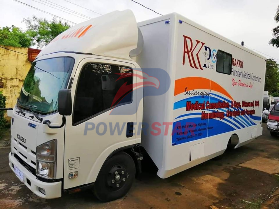 New Isuzu Mobile Clinic Hospital Laboratory with X-RAY ROOM Medical facility vehicle