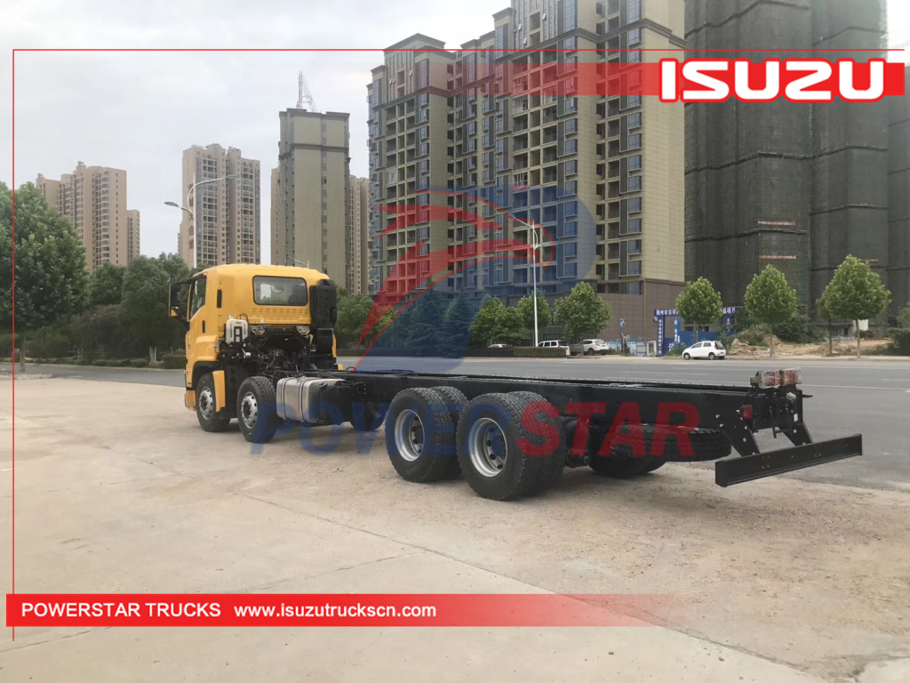 Philippines ISUZU GIGA/VC61/66 Fuel Water Crane Fire Rescue Truck chassis for sale