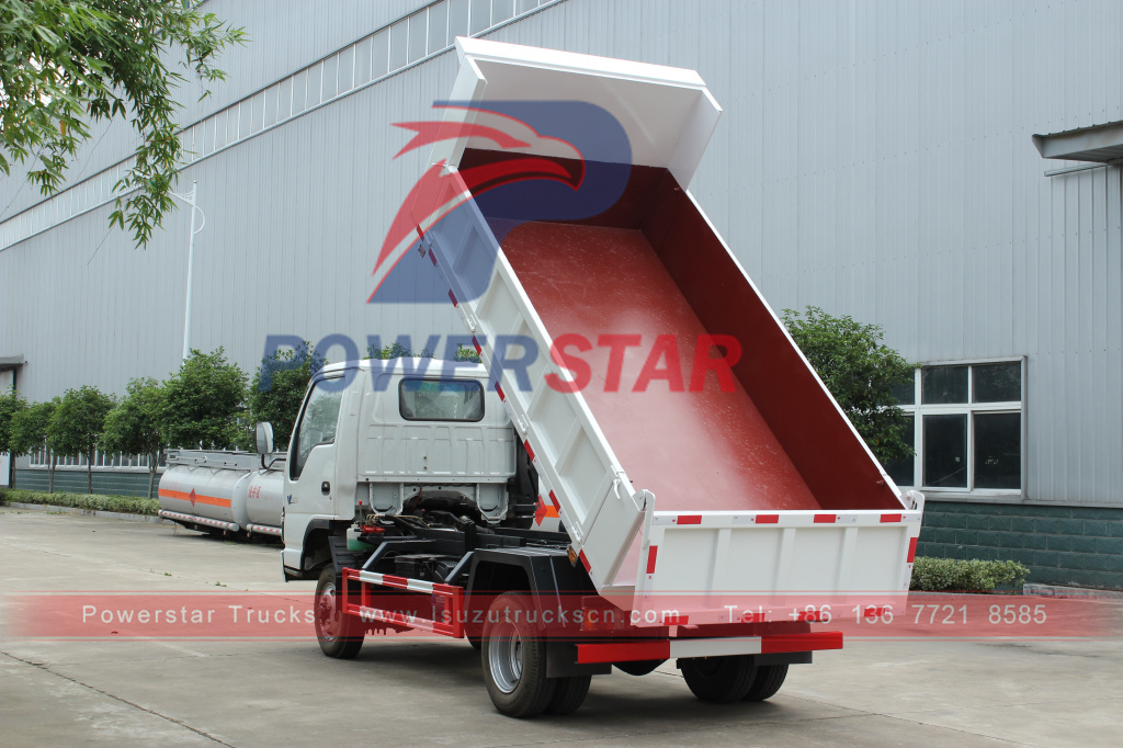 Philippines Brand New ISUZU NKR/600P/NQR Off road 4x4 mini Dump Tipper Trucks