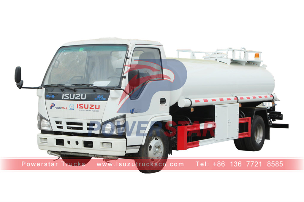 Philippines ISUZU 4×2 6000 liters drinking water tank truck