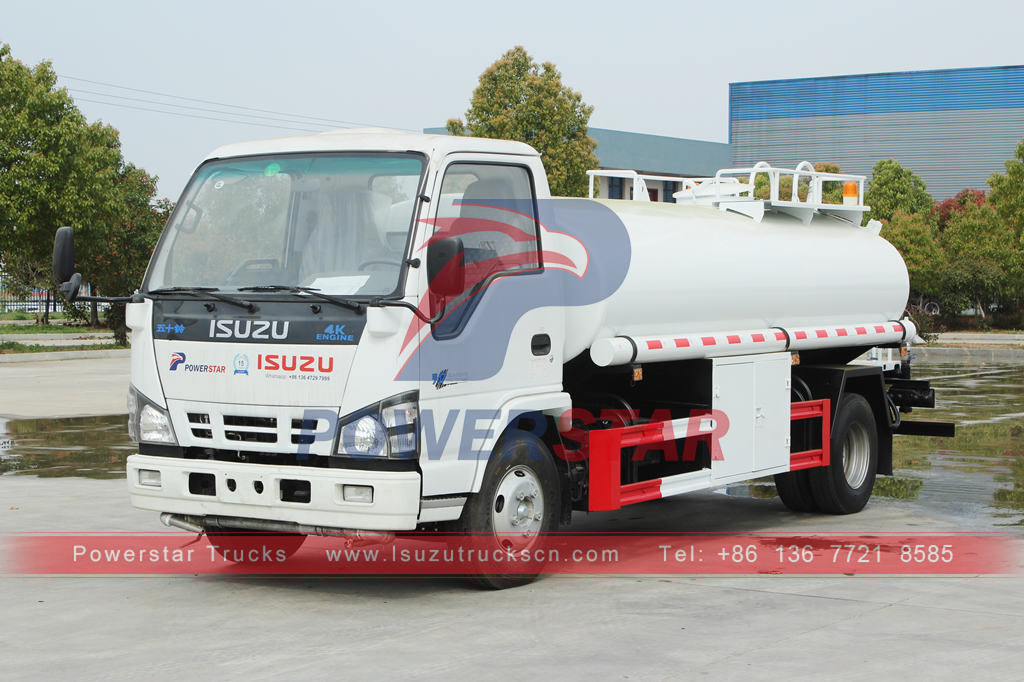 Philippines ISUZU stainless steel water spraying truck for sale