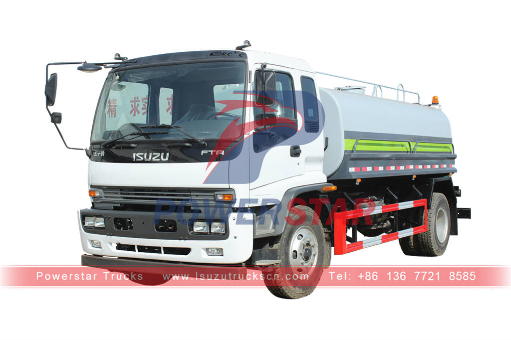 ISUZU water bowser water tanker truck supplier