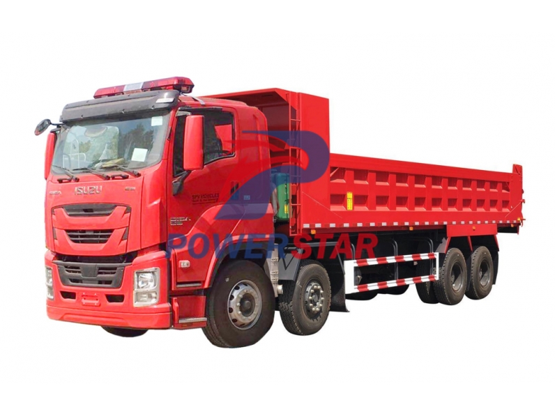 ISUZU GIGA/VC61 Heavy Duty 8x4 12 roues Dumping Dump Tipper Trucks à vendre
