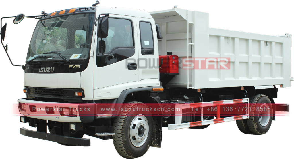Camions à benne basculante tout-terrain ISUZU 10 tonnes FTR/FVR AWD