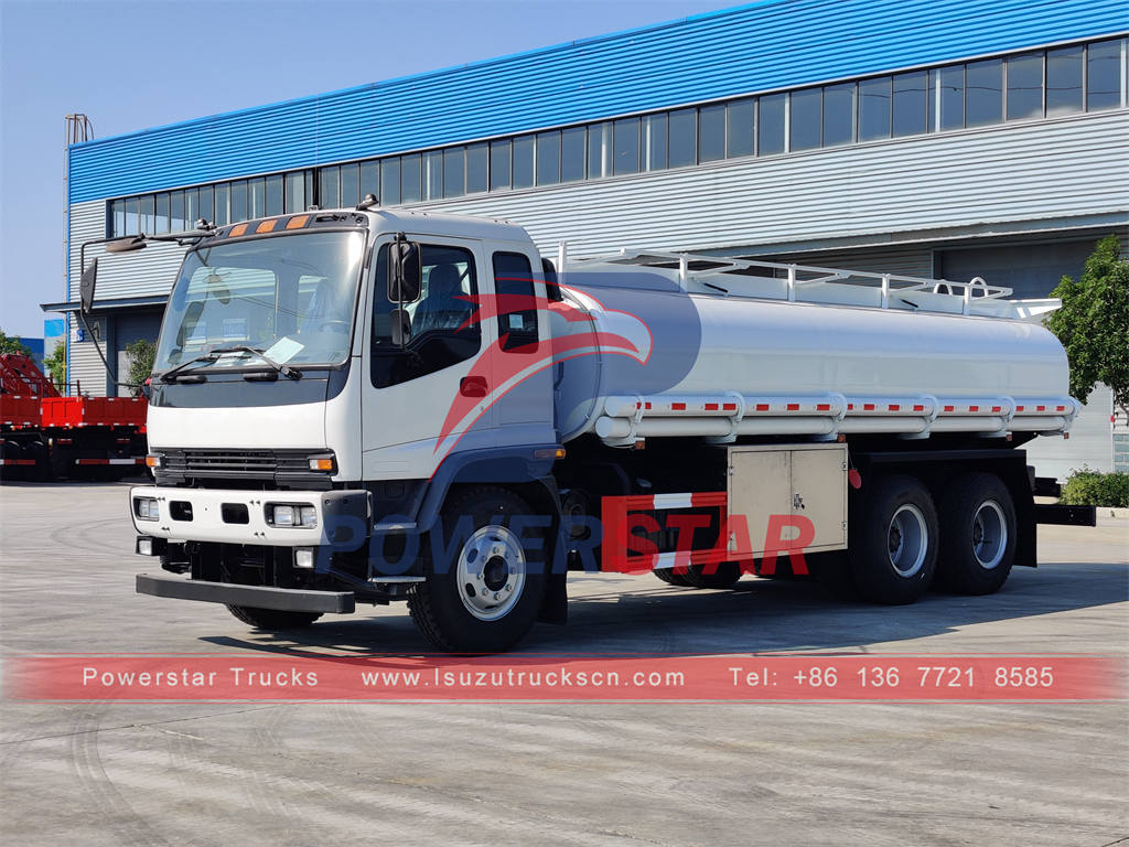 ISUZU FVZ stainless steel water tanker truck on sale