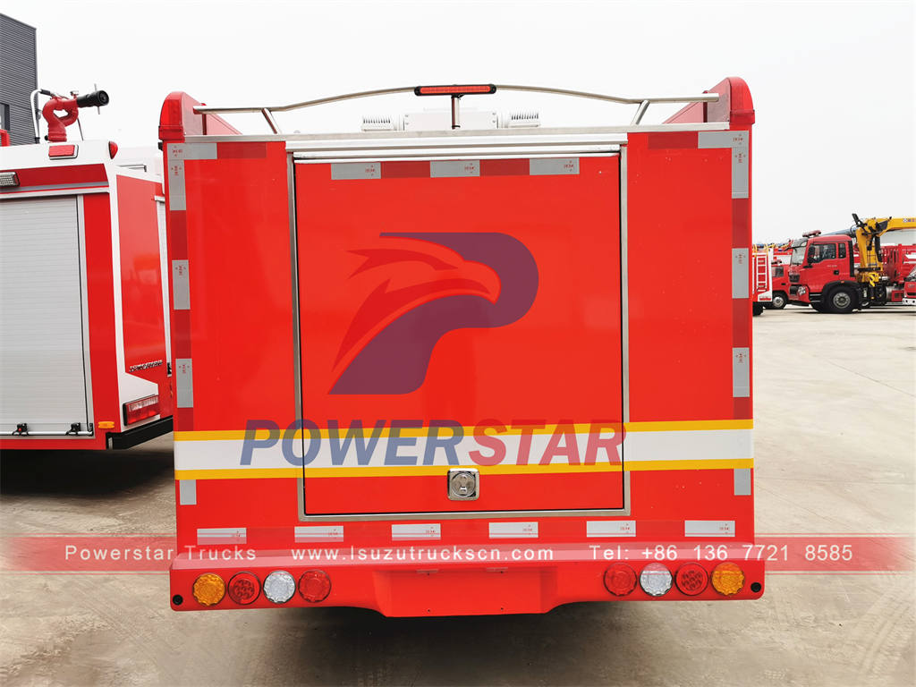 ISUZU 4×4 pickup water fire fighting truck at best price