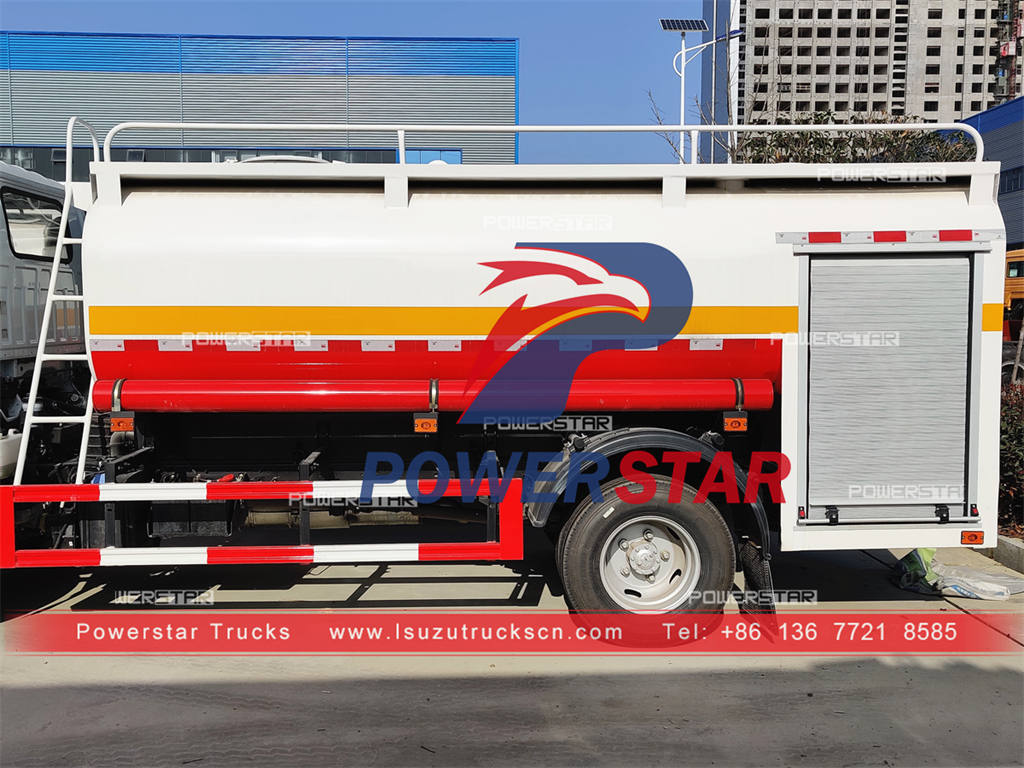 Good price ISUZU 4000 liters fire fighting water bowser for sale
