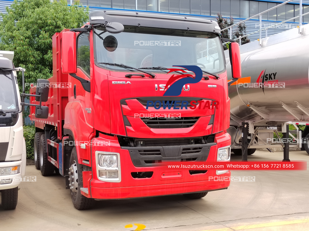 Japon Qingling GIGA VC61 10 roues 20 camions à benne basculante à benne basculante de 30 tonnes à vendre