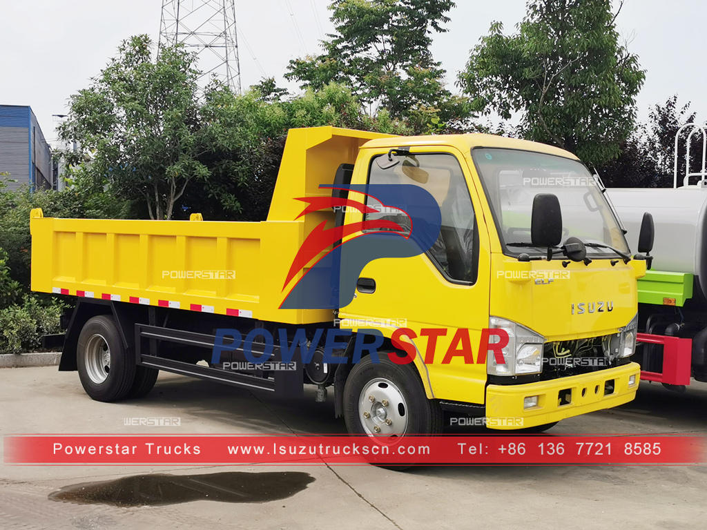 ISUZU ELF 100P dump truck for export