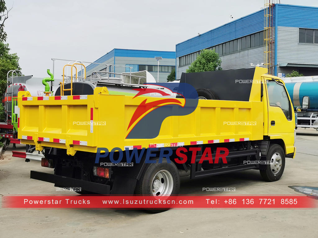 ISUZU 100P small dumping truck at promotional price