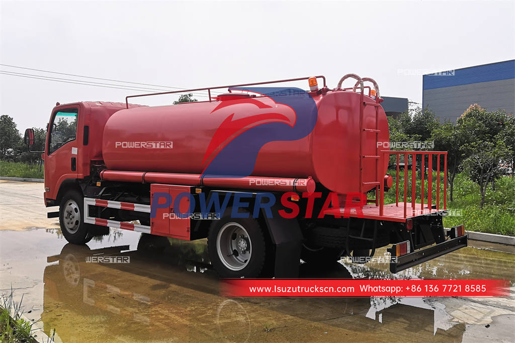Brand new ISUZU 190HP 8CBM water tanker truck for sale