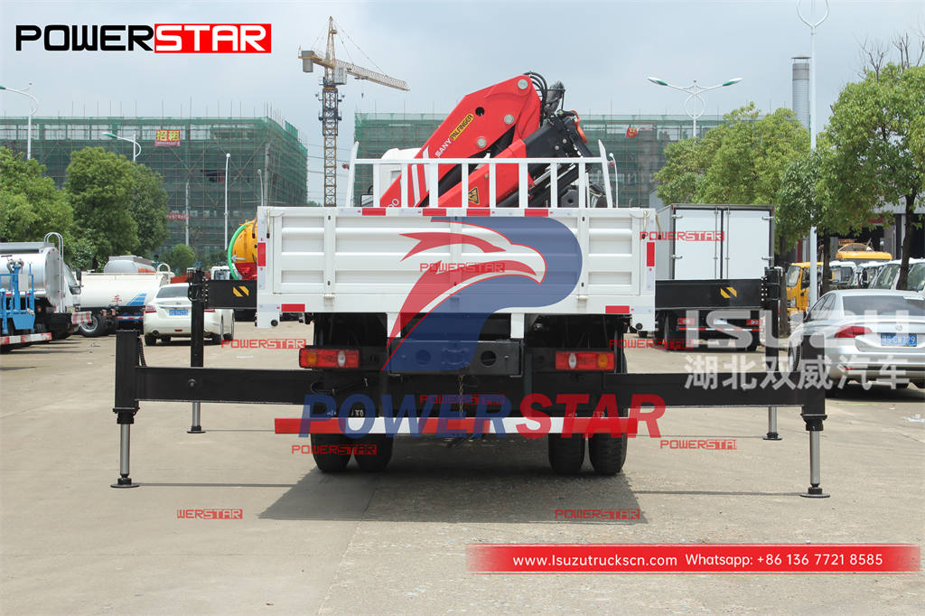 High performance ISUZU GIGA truck mounted crane Palfinger SPK23500