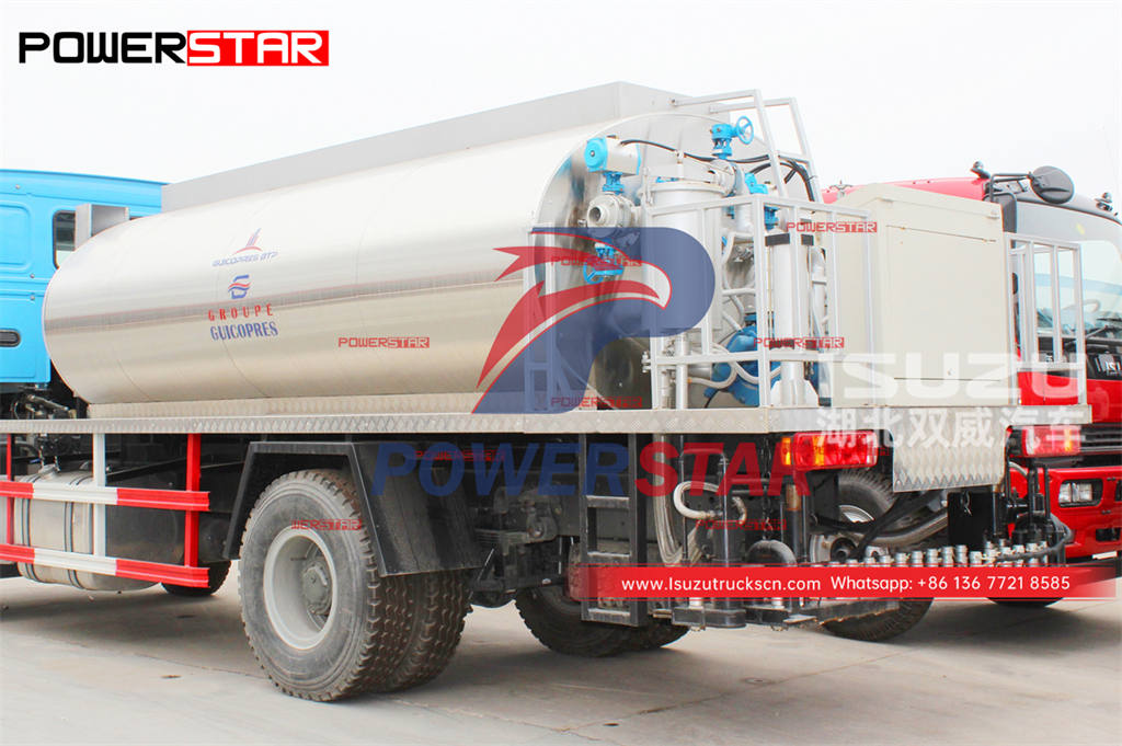 ISUZU GIGA 14CBM bitumen asphalt spray truck for sale