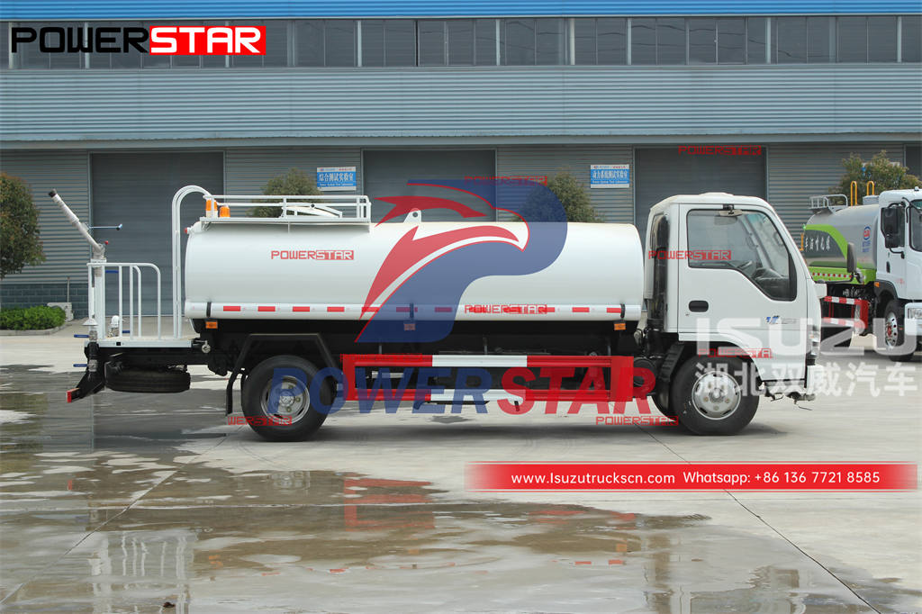 Camion-citerne d'eau potable haute performance ISUZU 5000 litres à vendre