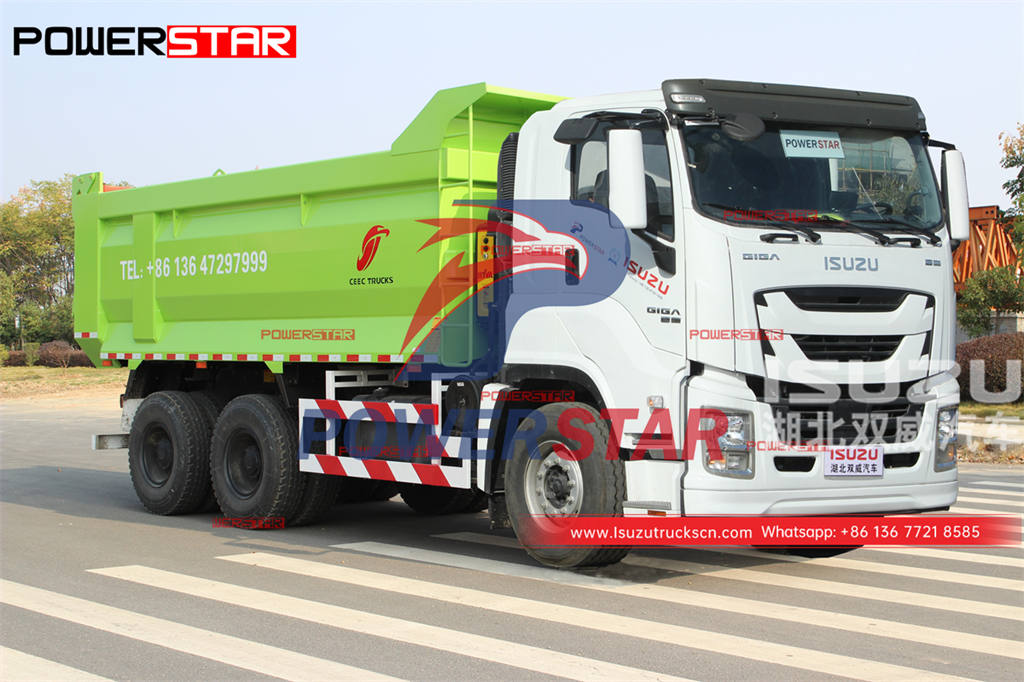 ISUZU GIGA 6×4 heavy duty dumper truck hot sales