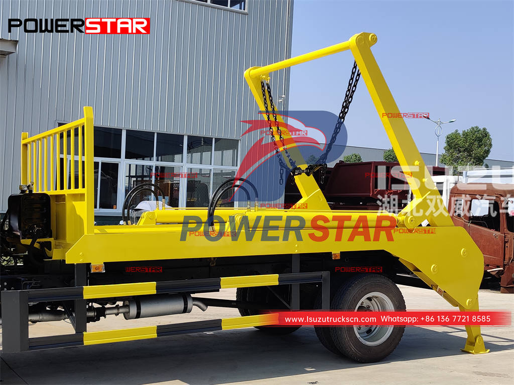 Factory outlet ISUZU FVR swing arm garbage truck at best price