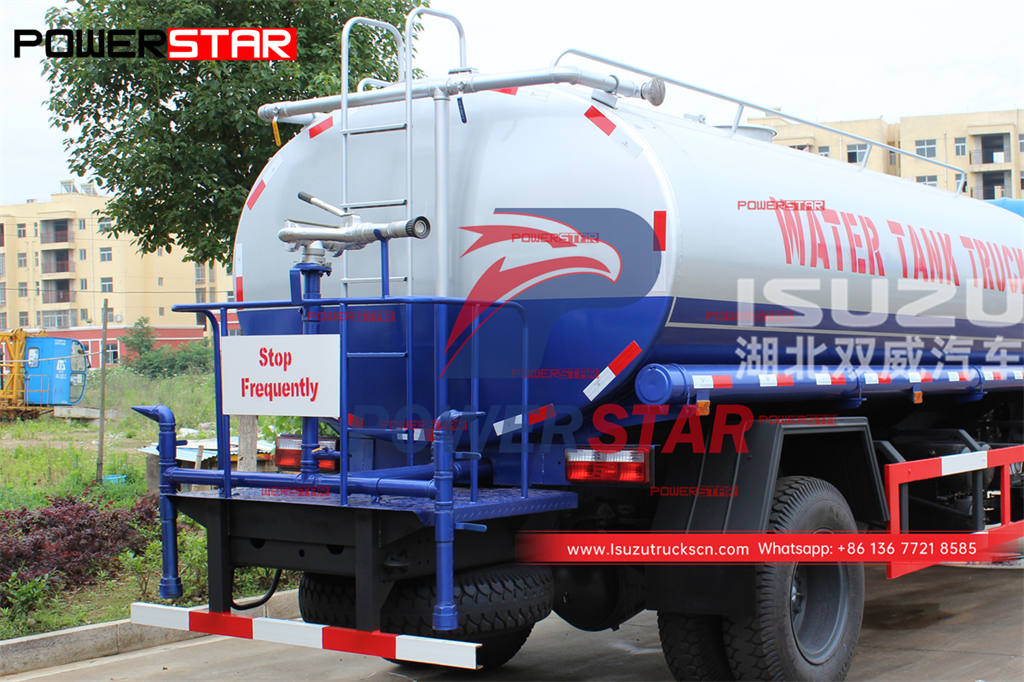 High quality ISUZU GIGA 16000 liters water bowser for sale