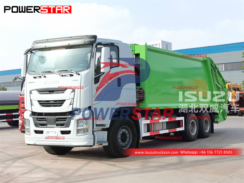 Nouveau camion compacteur de déchets ISUZU GIGA 22CBM à vendre