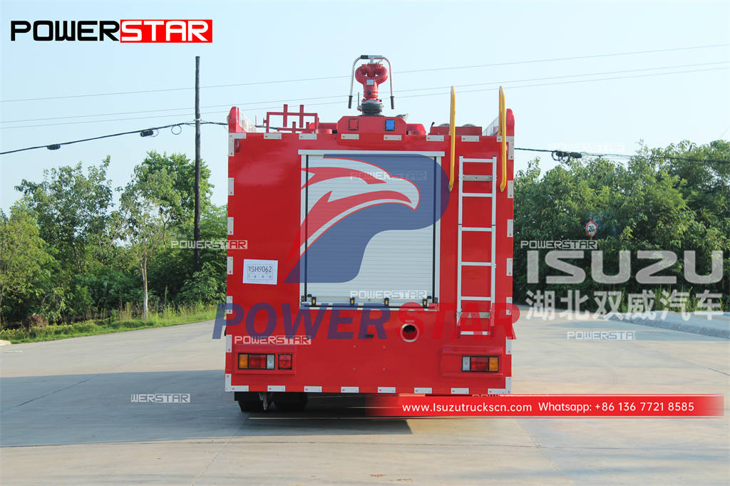 Prix ​​bon marché ISUZU GIGA 4 × 2 camion de pompiers à vendre