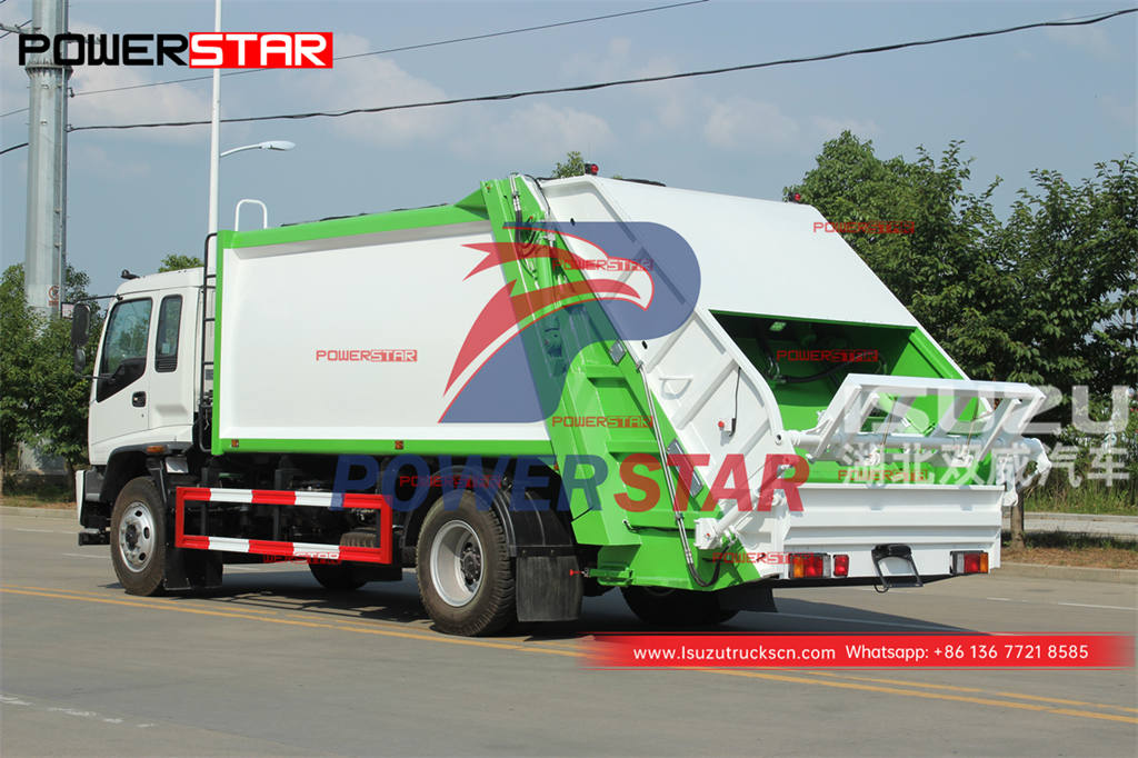 Tout nouveau camion compacteur de déchets ISUZU FTR/FVR 4×4 tout-terrain à prix discount