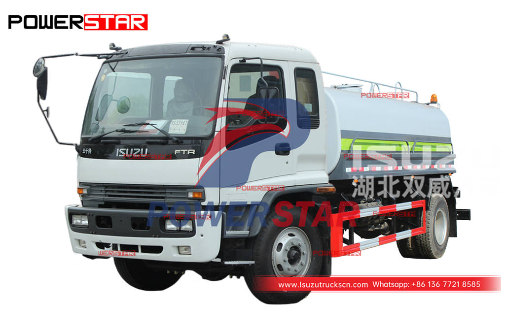 Camion-citerne d'eau potable ISUZU FTR / FVR 4 × 4 AWD rentable à vendre