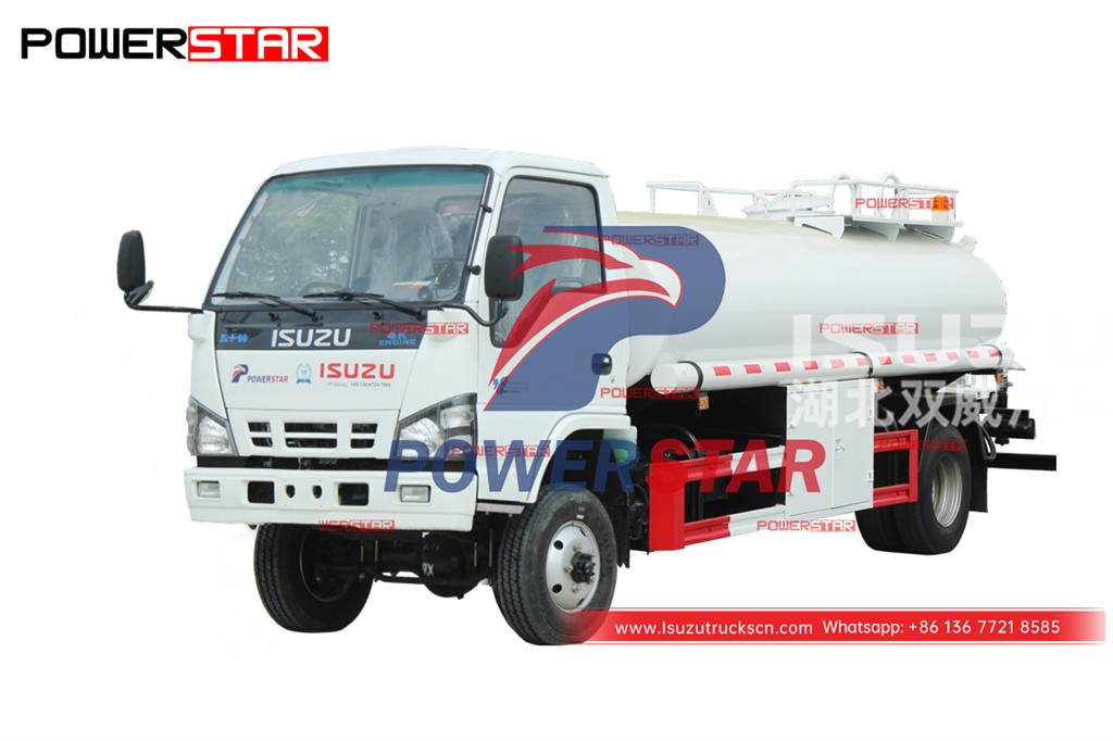 Camion-citerne d'eau potable ISUZU 130HP 4×4 meilleur prix à vendre