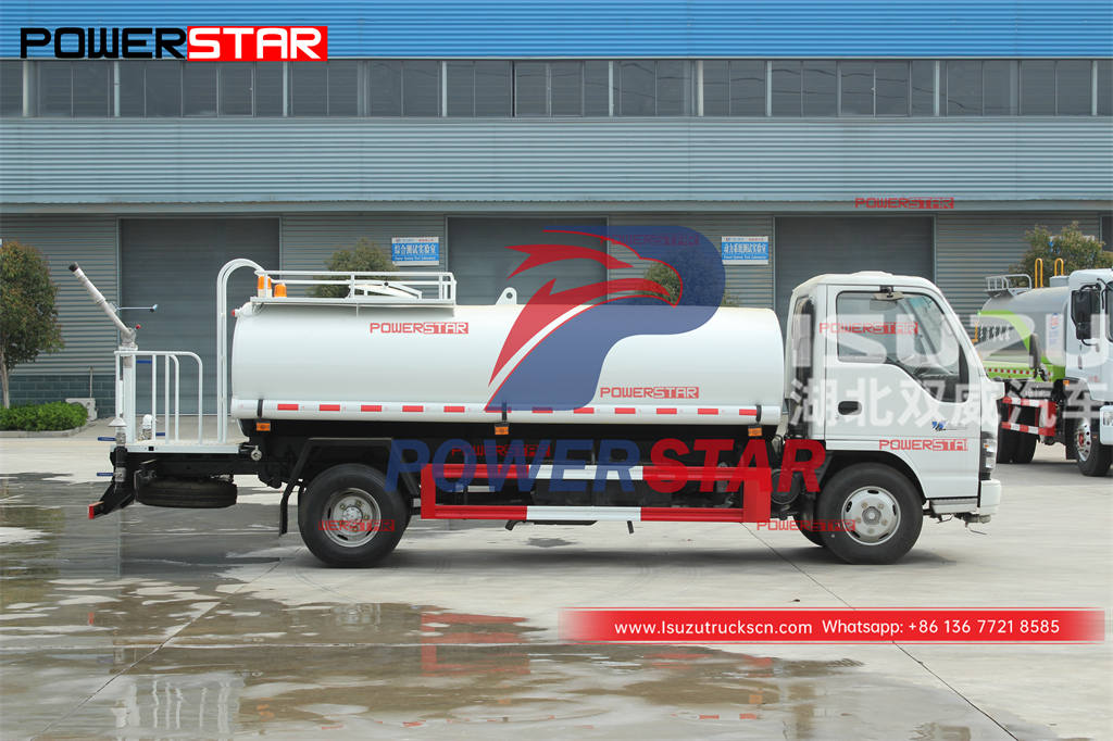 Camion de livraison d'eau potable tout-terrain ISUZU 4WD au meilleur prix