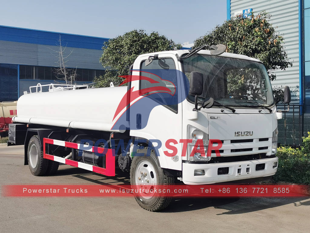 Camion de transport d'eau potable ISUZU 8CBM proposé à vendre