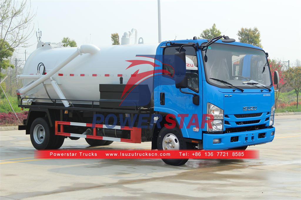 Camion aspirateur d'eaux usées ISUZU 8000 litres en promotion