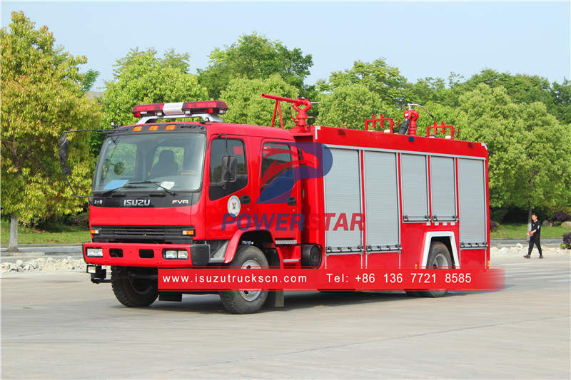 Camion de pompiers Isuzu