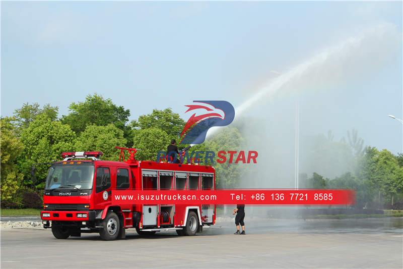 Camion de pompiers Isuzu