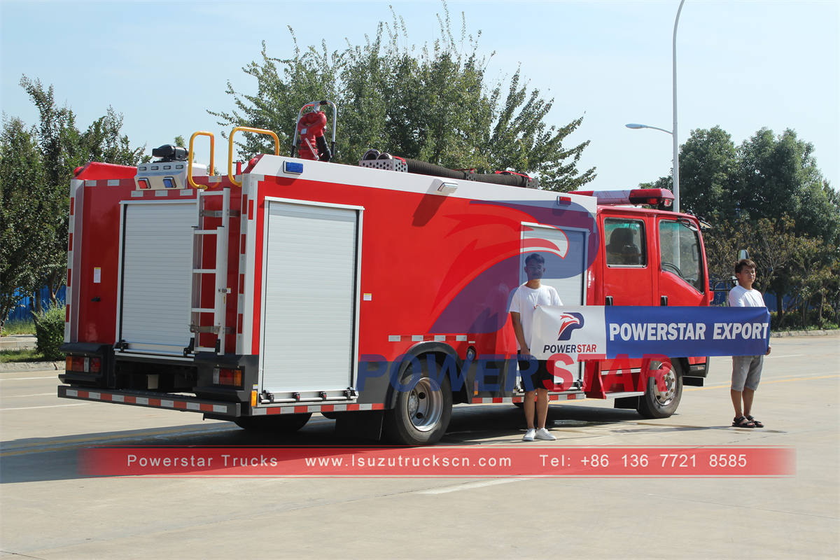 Fournisseur de camions de lutte contre l'incendie ISUZU